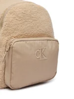 Calvin Klein Παιδικό Γούνινο σακίδιο για Κορίτσι Μπεζ IU0IU00650-PCV-Humus - Image 2