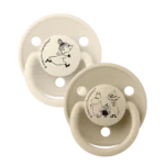 Bibs βρεφική Πιπίλα De Lux x Moomins Little My Silicone Ivory/Vanilla One Size για Αγόρι Λευκό 15037101