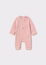 Mayoral Newborn Βρεφικό Φορμάκι για Κορίτσι Ροζ 16-02762-051