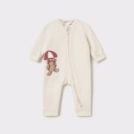 Mayoral Newborn Βρεφικό Φορμάκι για Αγόρι Καφέ 16-02777-069