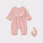 Mayoral Newborn Βρεφικό Φορμάκι για Κορίτσι Ροζ 16-02755-077