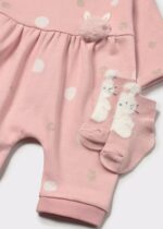 Mayoral Newborn Βρεφικό Φορμάκι για Κορίτσι Ροζ 16-02755-077 - Image 3