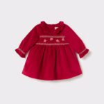 Mayoral Newborn Βρεφικό Φόρεμα για Κορίτσι Κόκκινο 16-02807-011