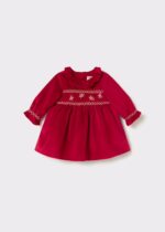 Mayoral Newborn Βρεφικό Φόρεμα για Κορίτσι Κόκκινο 16-02807-011