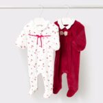 Mayoral Newborn Βρεφικό Φορμάκι για Κορίτσι Κόκκινο 16-02752-079