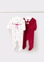 Mayoral Newborn Βρεφικό Φορμάκι για Κορίτσι Κόκκινο 16-02752-079