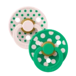 Bibs βρεφική Πιπίλα Studio Colour Polka Latex Baby Petal/Cactus Size 2 για Κορίτσι Ροζ 12034106 - Image 3