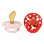 Bibs βρεφική Πιπίλα Studio Colour Polka Anatomical Latex Blossom/Candy Apple Size 2 για Κορίτσι Ροζ 221134102 - Image 2