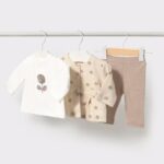 Mayoral Newborn Βρεφικό Σετ για Κορίτσι Καφέ 16-02772-093