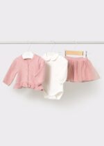 Mayoral Newborn Βρεφικό Σετ για Κορίτσι Ροζ 16-02811-030
