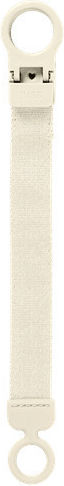 Bibs βρεφικό Κλιπ Πιπίλας Loop Ivory για Αγόρι Λευκό 9501216 – Bild 4
