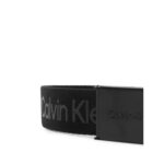 Calvin Klein Παιδική Παιδική υφασμάτινη ζώνη Ck για Αγόρι Μαύρο IU0IU00667-BEH-Ck-Black - Image 3