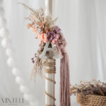 Vinteli Σετ Βάπτισης για Κορίτσι Ροζ SET-G001