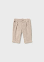 Mayoral Newborn Βρεφικό Παντελόνι για Αγόρι Καφέ 16-02510-037