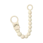 Bibs Βρεφικό Κλιπ Πιπίλας Beaded Ivory για Αγόρι Λευκό 16-9502216 - Image 3